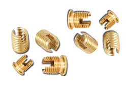 self tapping brass inserts